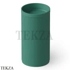 Dea Design Pedestal Basin Раковина напольная рифленая Solid Surface DD2801 450 10, Green №10