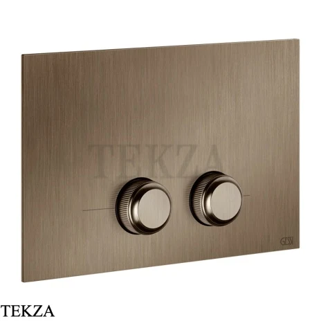 Gessi VENTI20 Клавиша смыва для Geberit Sigma 8 и Sigma 12 54651-761, Coffee Bronze Br. PVD
