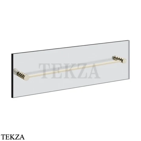 Gessi Pelle Tresse Полотенцедержатель для крепления на стекло, 60 см 78615-720, Nickel PVD