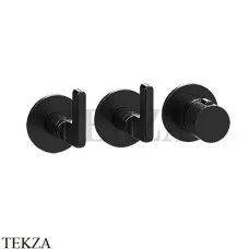 Gessi INCISO SHOWER Термостатический смеситель, 2 потока, внешняя часть 58334-299, Black XL