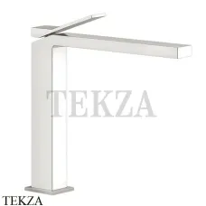 Gessi RETTANGOLO K Смеситель для раковины, без сливного гарнитура 53004-149, Finox Brushed Nickel
