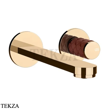 Gessi Pelle Tresse Смеситель для раковины, внешняя часть 78288-430, Red Cherry/ Warm Bronze PVD
