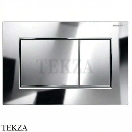 Geberit Sigma01 Клавиша смыва 115.660.21.1, пластик хром глянец