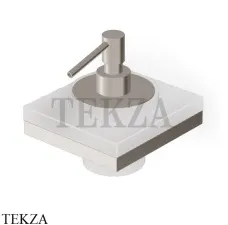 Zucchetti Aguablu Дозатор настенный из матового стекла ZAD715.C3, brushed nickel