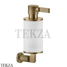 Gessi INCISO accessories Дозатор для жидкого мыла или лосьона, белый 58513-726, Warm Bronze Br.