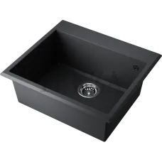 Omoikiri Tedori 57 Кухонная мойка Tetogranit прямоугольная 4993980 черный