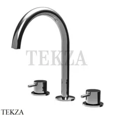 FIMA Carlo Frattini Spillo UP Смеситель для раковины, с донным клапаном F3161CN, Black chrome