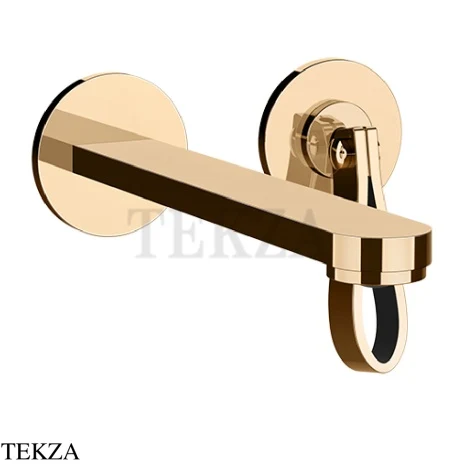 Gessi Pelle Laccetto Смеситель для раковины, внешняя часть, 78388-735, Warm Bronze PVD