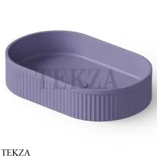 Dea Design Washbasins Раковина настольная 55х35 Solid Surface DD9801 550 14, Lilac №14
