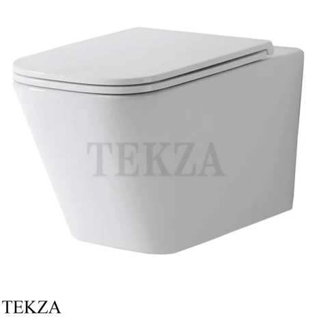 TECEspring S Унитаз подвесной без ободка, Torando 9700996, белый глянец