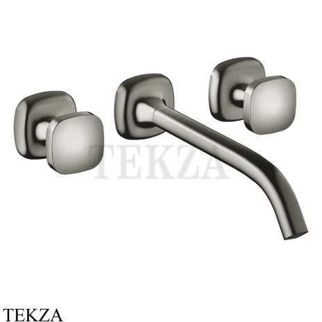 Dornbracht COYA Смеситель для раковины на 3 отв. 241, внешняя часть 36717404-19, Dark Chrome