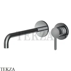 FIMA Carlo Frattini SNAP Смеситель для раковины 250, внешняя часть F3121WZX9CN, Black chrome