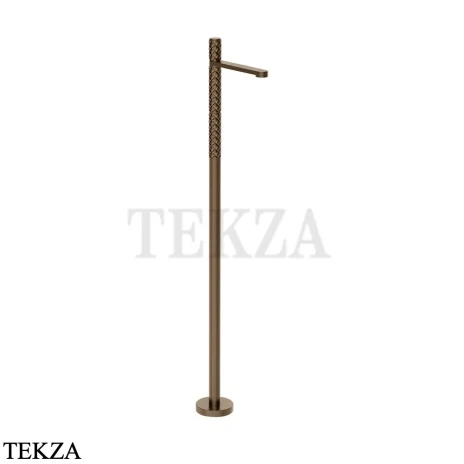 Gessi Pelle Tresse Смеситель для раковины напольный, внешняя часть 78095-761, Coffee Bronze Brushed PVD