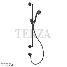 Gessi VENTI20 Штанга в комплекте с душевой лейкой, шланг, вывод 65142-299, Black XL Gessi VENTI20 Штанга в комплекте с душевой лейкой, шланг, вывод 65142-299, Black XL