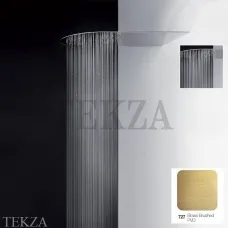 Gessi Private Wellness TREMILLIMETRI Верхний душ, 1 функция 33071-727, Brushed Brass Gessi Private Wellness TREMILLIMETRI Верхний душ, 1 функция 33071-727, Brushed Brass