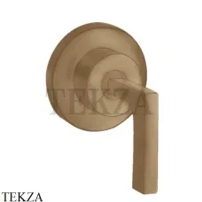 Axor Citterio Запорный вентиль с рычаговой рукояткой, внешняя часть 39960140, Brushed Bronze