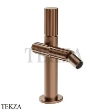 Gessi Incastri Смеситель для биде без донного клапана 75068-708, Copper Br. PVD