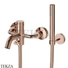 Newform XT Смеситель для ванны с изливом, с гарнитуром, 4240C.58.061, PVD Copper Bronze