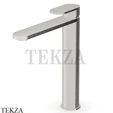 Zucchetti Octo Смеситель для раковины высокий, без гарнитура ZOC568.C3, brushed nickel