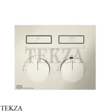 Gessi HI-FI Термостатический смеситель на 2 потока, внешняя часть 63004-720, Nickel PVD