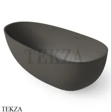 Dea Design Modern Ванна отдельностоящая овоидная 170х87 Solid Surface DD8608 1700 5, Graphite №5