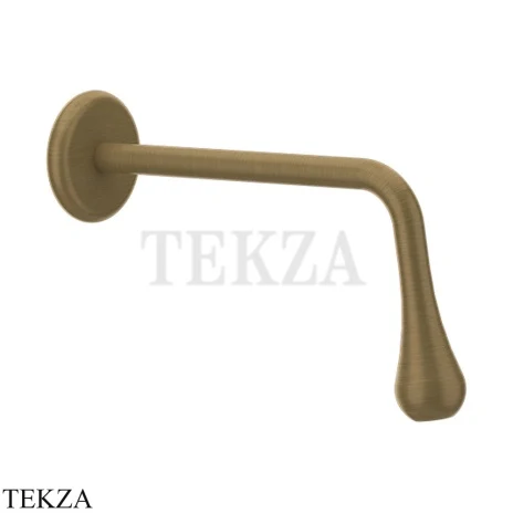 Gessi Goccia Излив для раковины настенный 33715-713, Antique Brass