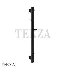 Boheme OAK Полотенцесушитель-радиатор электрический 80 мм 724-B, Черный матовый