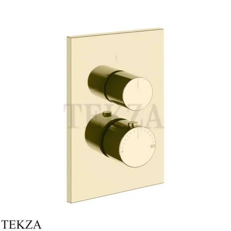 Gessi Habito UNITO Смеситель для душа 3 потока, внешняя часть 70039-710, Brass PVD