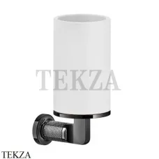 Gessi INCISO accessories Стакан настенный для зубных щеток, белый 58507-706, Black Metal Gessi INCISO accessories Стакан настенный для зубных щеток, белый 58507-706, Black Metal