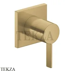 Keuco IXMO Смеситель для душа однорычажный, квадрат, внешняя часть 59551039502, Бронза шлифованная