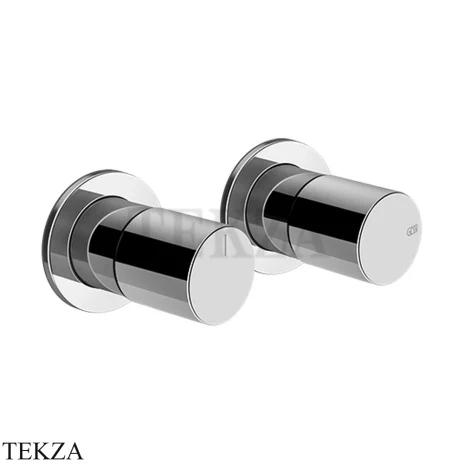 Gessi Habito UNITO Смеситель для душа с переключателем 2 потока ванна-душ 70079-031, хром глянец