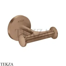 Axor Universal Circular Крючок для халата и полотенец двойной 42812310, Brushed Red Gold