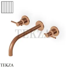 Zucchetti Helm Vertical Смеситель для раковины, внешняя часть ZHL761.XP91G2, brushed copper PVD
