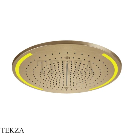 Gessi COLOUR Накладная душевая панель 500, 4 функции 57980-726, Warm Bronze Br. PVD
