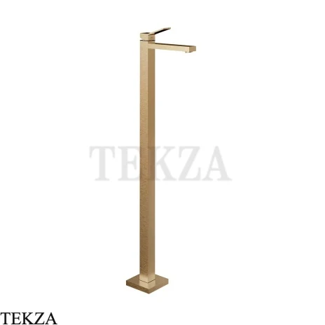 Gessi RETTANGOLO K Смеситель для раковины напольный, внешняя часть 53095-726, Warm Bronze Br. PVD