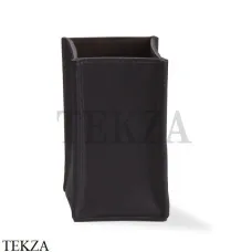 Decor Walther NAPPA KOE Колчан стакан настольный 0938290 натуральная кожа, Черно-коричневый
