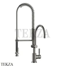 Dornbracht TARA Смеситель для кухни Profi функцией душа 33880888-99, Dark Platinum matt