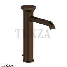 Gessi Origini WARM Смеситель для раковины с донным клапаном 66005-845, Dark Bronze