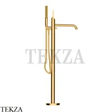 Bossini  APICE Смеситель для ванны напольный, внешняя часть Z00581.021, Золото глянец