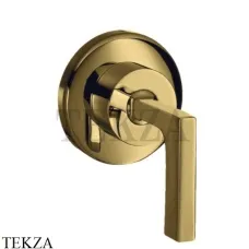 Axor Citterio Запорный вентиль с рычаговой рукояткой, внешняя часть39960990, золото глянец