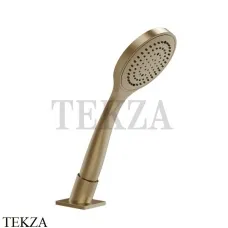 Gessi RILIEVO Душевой комплект на борт ванны, лейка, шланг 59127-726, Warm Bronze Br
