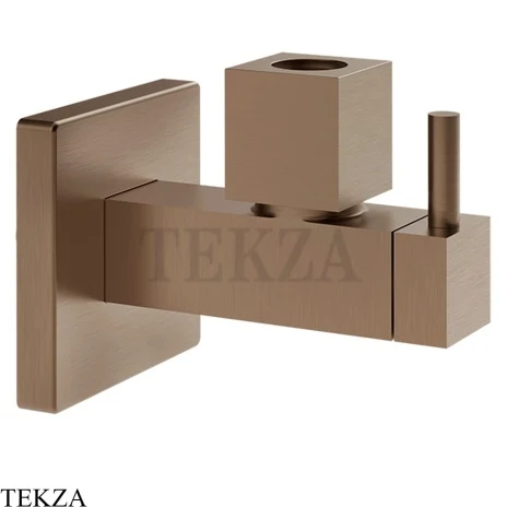 Gessi TOTAL LOOK Запорный клапан с фильтром, квадратный 01412-708, медь Brushed