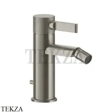 Gessi INCISO Смеситель для биде, с донным клапаном 58007-149, Finox Brushed Nickel