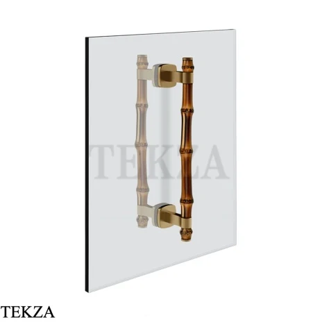 Gessi Jacqueline Полотенцедержатель для крепления на стекло, 20 см 77631-791, бронза Deep