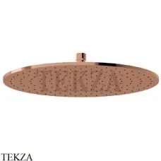 Newform Верхняя круглая лейка D400, без кронштейна 26535.59.067, PVD Brushed copper bronze