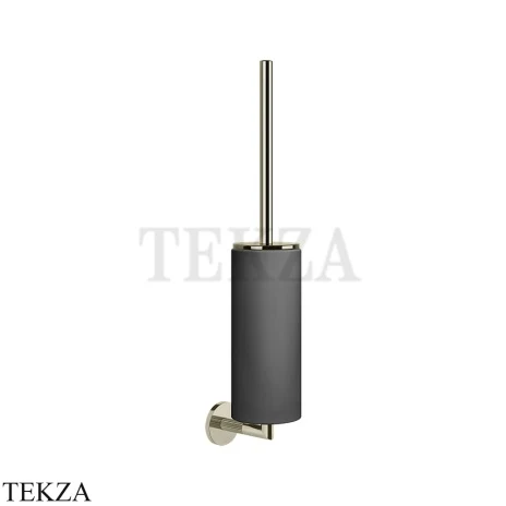 Gessi INGRANAGGIO Туалетный ершик настенный черный 63820-720, Nickel PVD