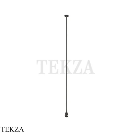 Gessi Goccia Излив для раковины потолочный 33699-707, Black Metal Br. PVD