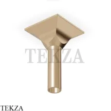 Zucchetti Bellagio Кронштейн потолочный 130 для лейки Z93028.P31, brushed british gold PVD
