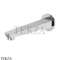 Newform O’RAMA Излив для ванны 190, настенный монтаж 68487.21.018, хром глянец