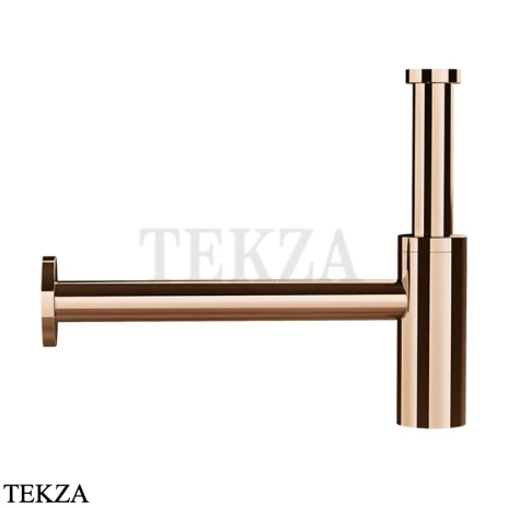 Gessi TOTAL LOOK Сифон для раковины бутылочный 01430-030, медь глянец